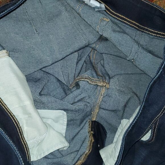 Lane Bryant jeans women's size 22 blue high rise jegging crop high-rise - Picture 10 of 12